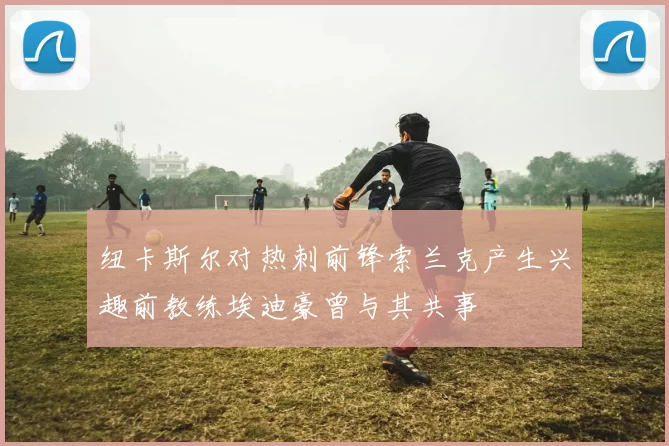 纽卡斯尔对热刺前锋索兰克产生兴趣前教练埃迪豪曾与其共事
